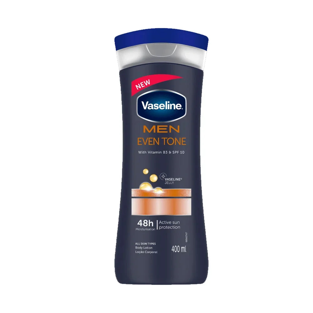 Vaseline Men Even Tone Body Lotion 400ml