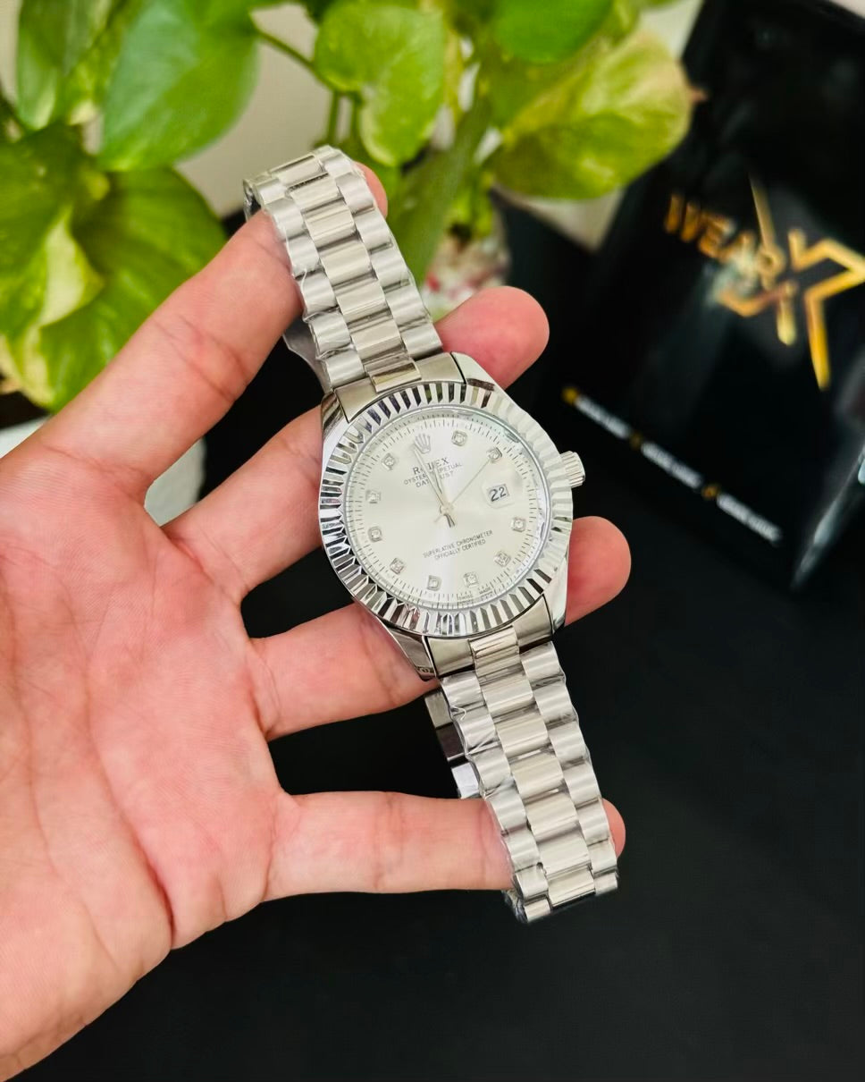 RLX Datejust Stainless Steel Watch Rl-08