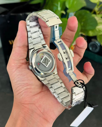 TST Sami Automatic Stainless Steel with Black Dail Watch T-06