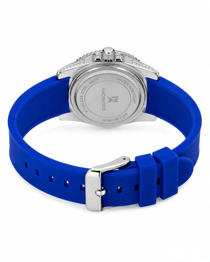 Sapphire Gem Stones Bezel Watch