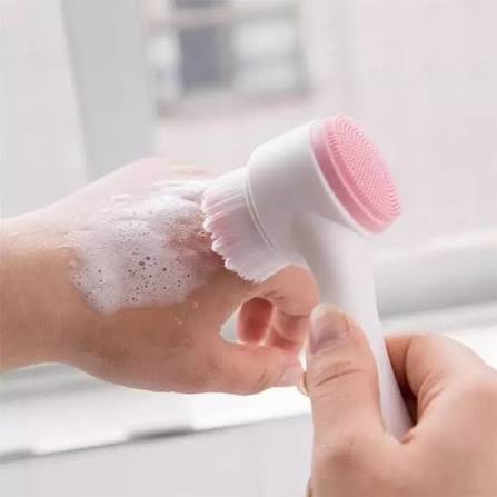 2 In 1 Facial Cleansing Brush Deep Clean & Gentle Exfoliation
