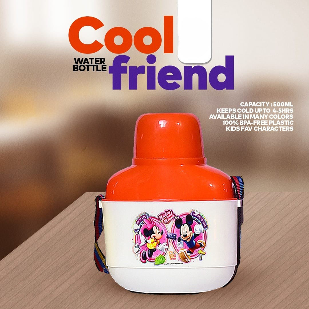 Cool Friend Thermos Water Bottle for Kids