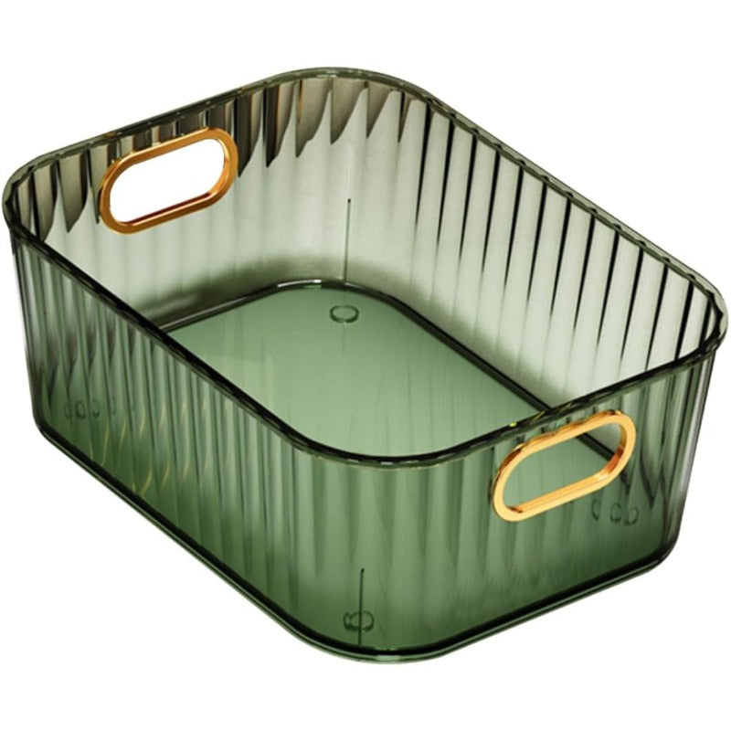 Multipurpose Storage Organizer Acrylic Tray Basket Box