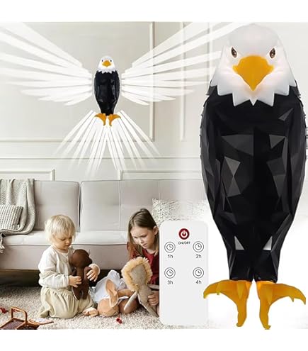 Rechargeable Bald Eagle Night Light