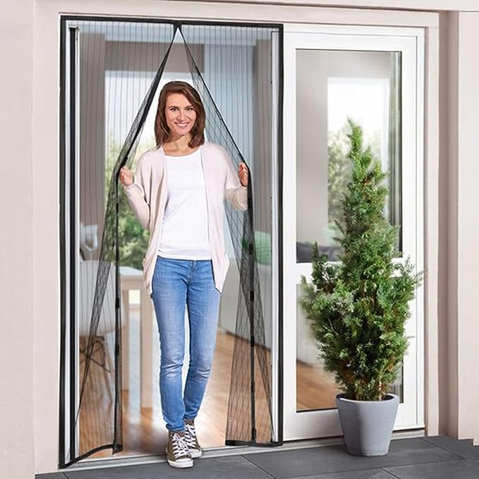 Magnetic Screen Door Net  (78 Inch x40Inch)