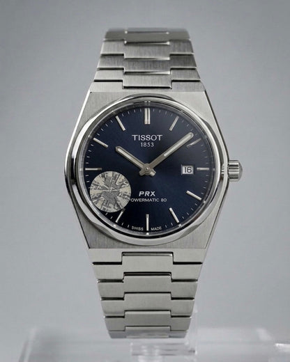 TST Sami Automatic Stainless Steel with Blue Dail Watch T-05