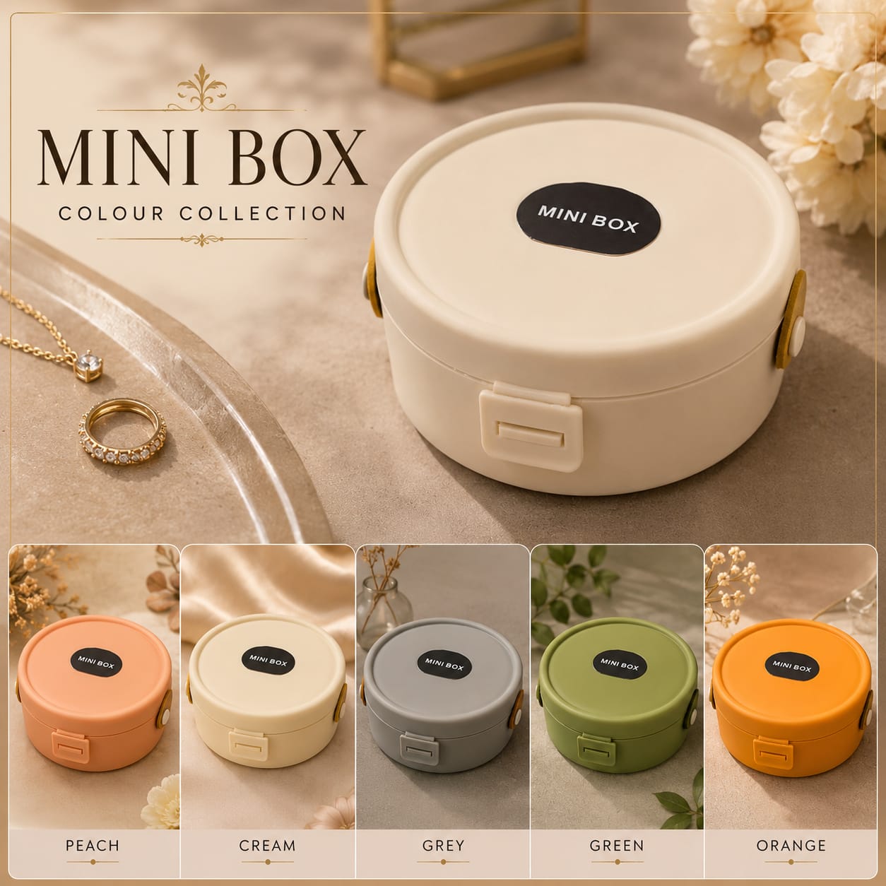 Mini Portable Jewelry Organizer