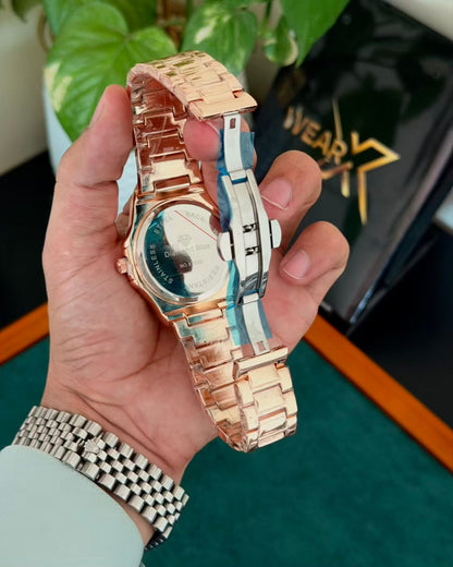 Diamond Rose Gold Watch