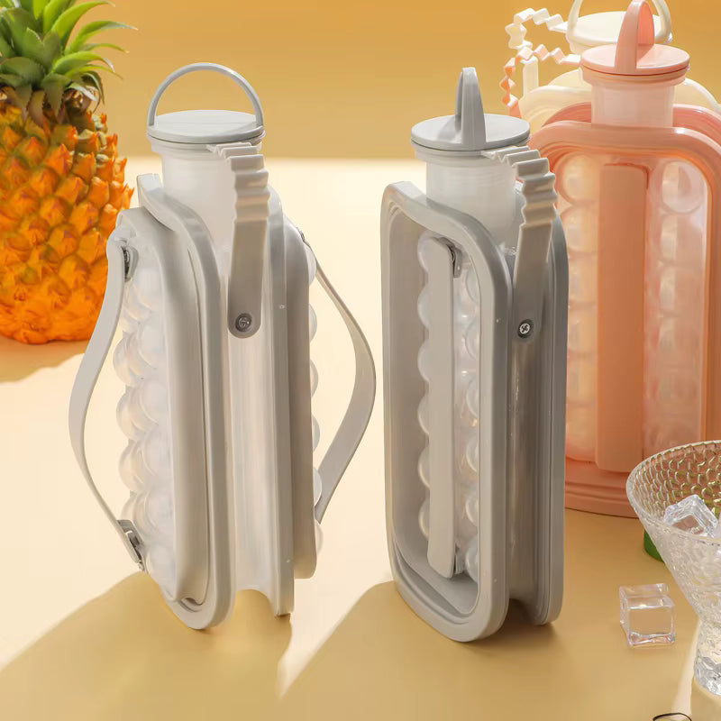 Afrodite Ice Cube Maker Bottle Portable Ice Mold 17 Ice Balls