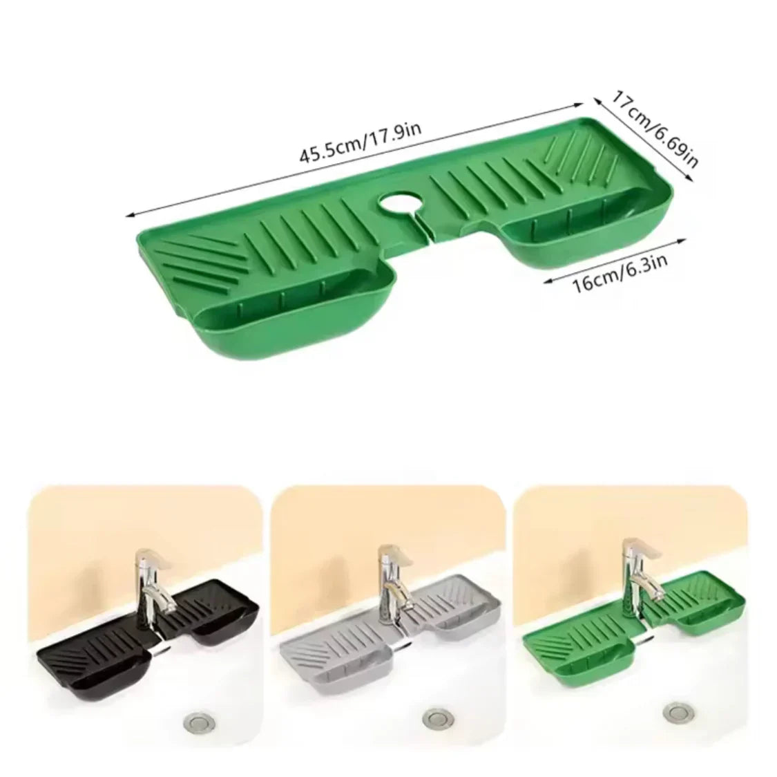 New Silicone Faucet Mat Countertop Protector Mat