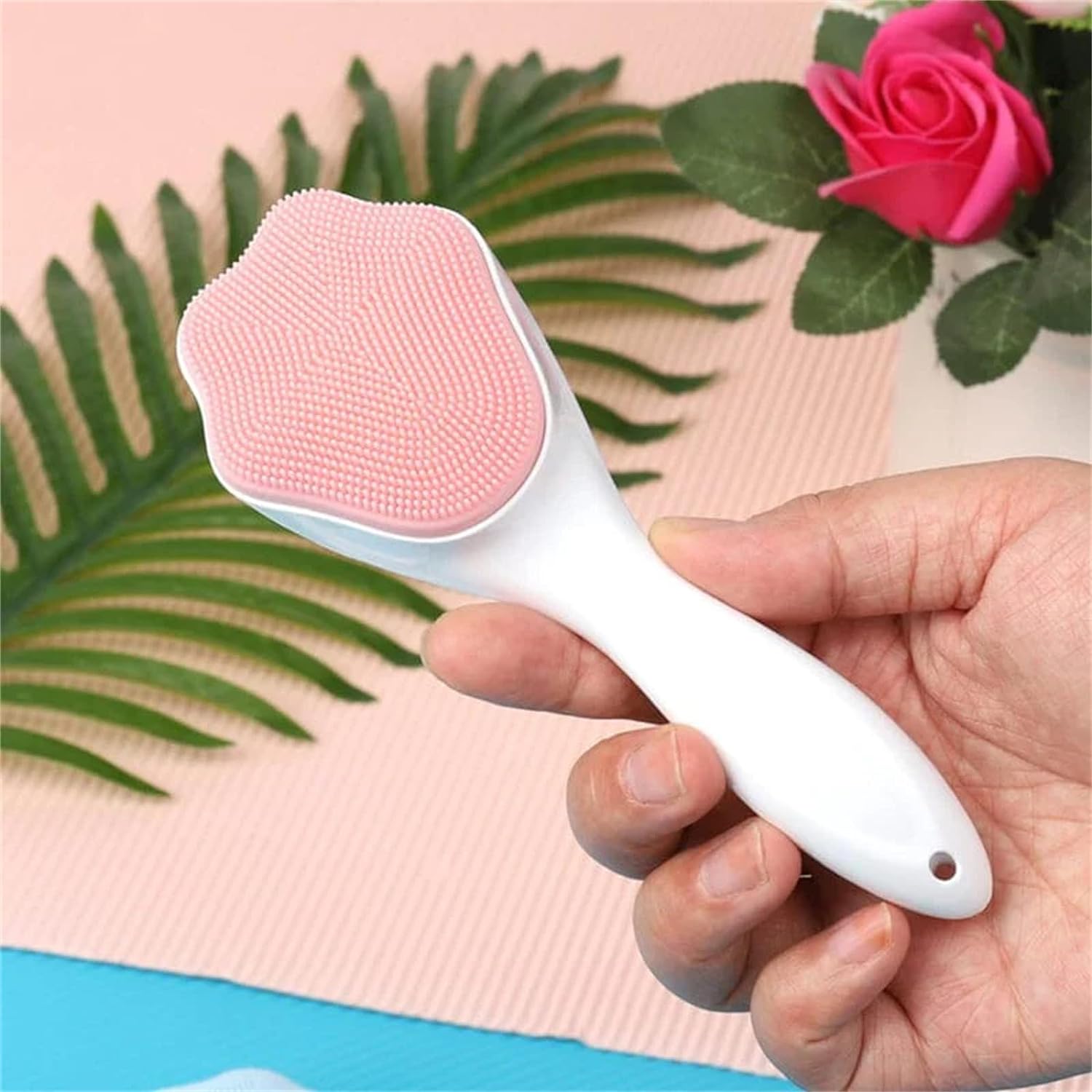 Cat Paw Silicone Face Scrubber Cleaning Brush