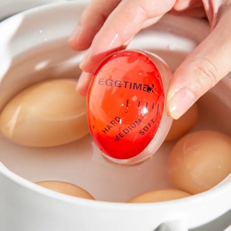 Perfect Egg Timer Color Changing Boiled Egg Thermometer