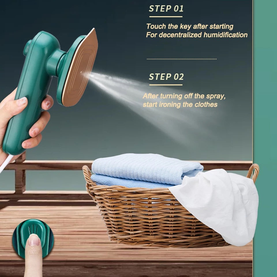 Portable Clothes Iron Mini Micro Steam Ironing Machine