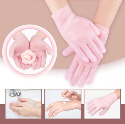 Silicone Hand Moisturizing Lotion Gloves