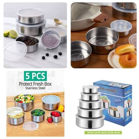 5PCS Premium Bowl Set With Lids