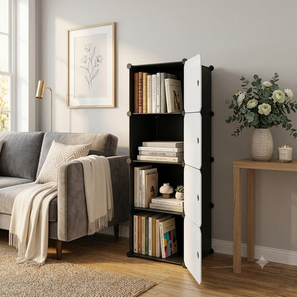 Space Saving 4 Tier Storage Organizer For Cupboards