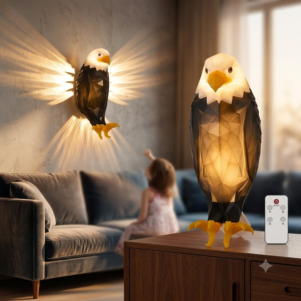 Rechargeable Bald Eagle Night Light