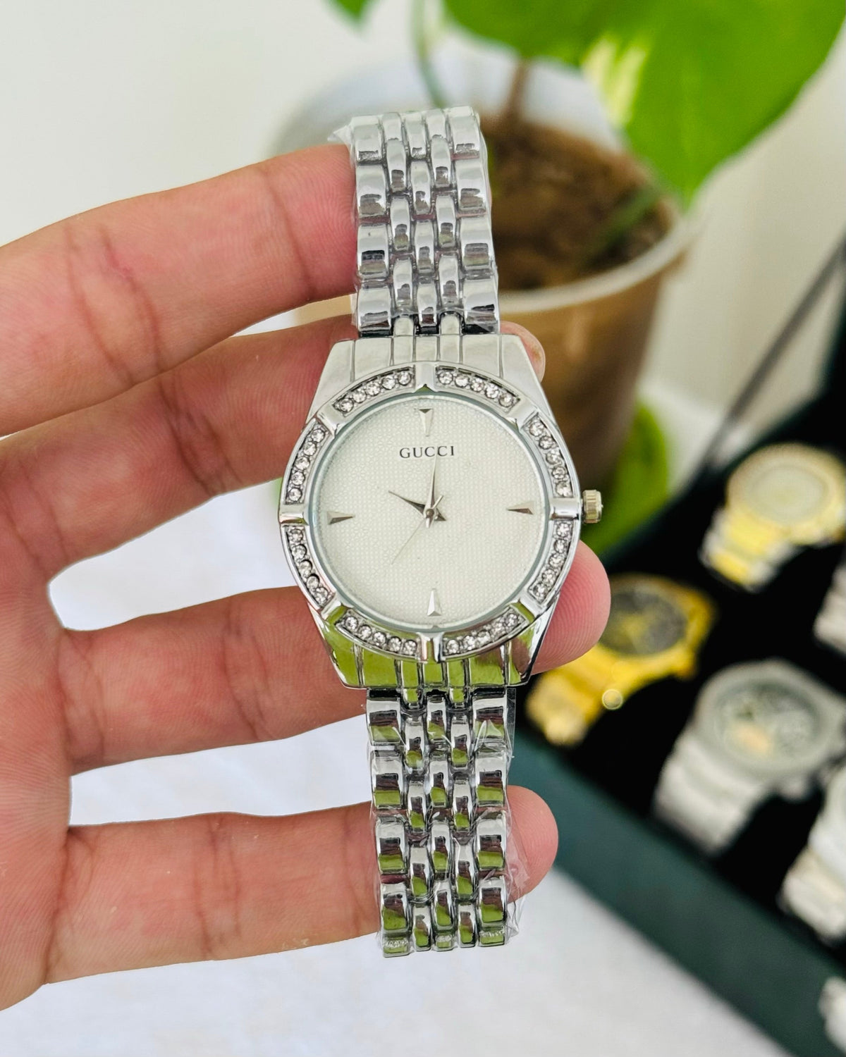 Silver Stainless Steel Watch