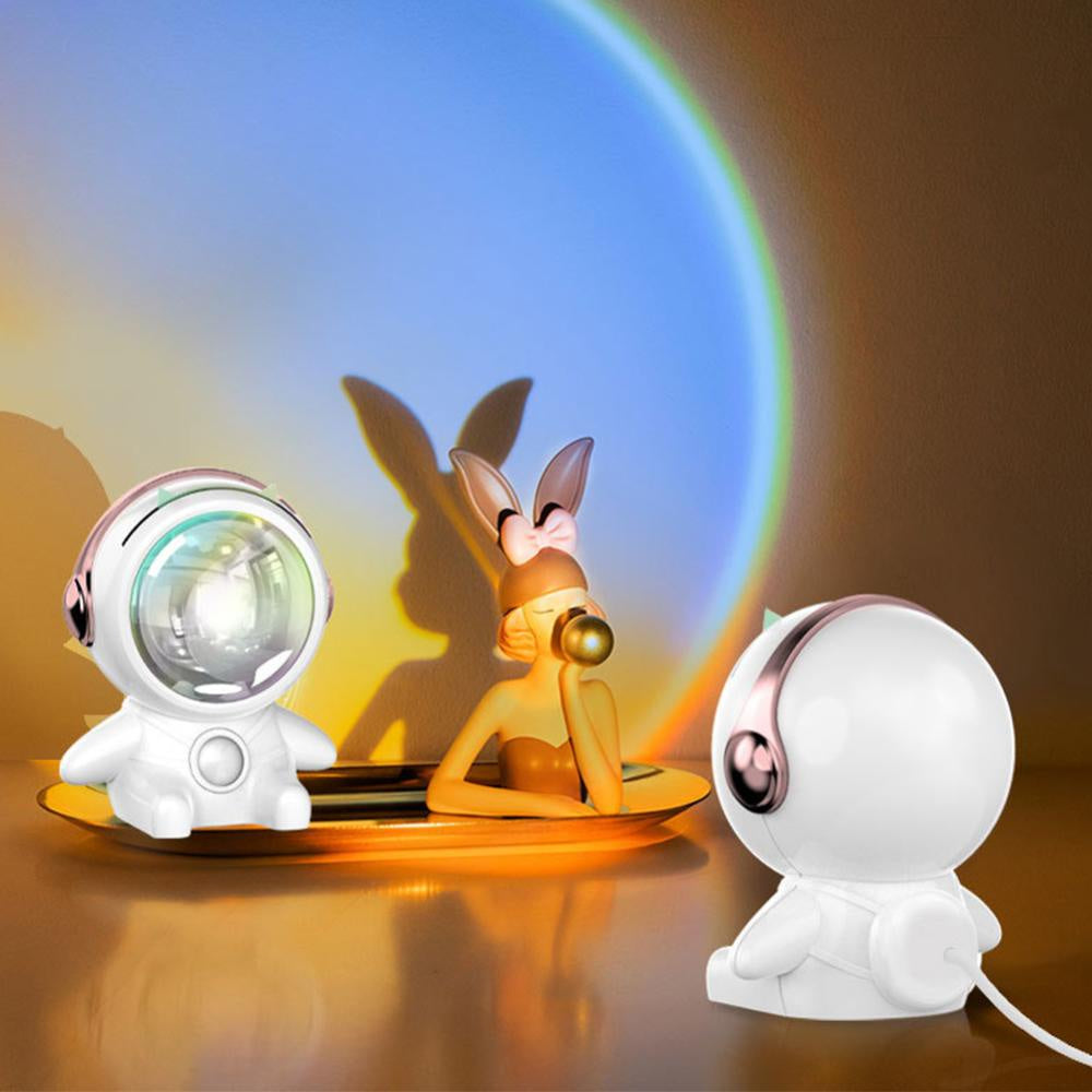 Spaceman Sunset Projector Light Lamp For Home Decor