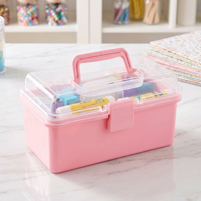 2-Layer Plastic Medicine Storage Box