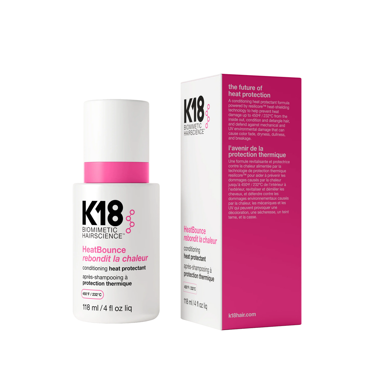 K18 Biomimetic Hairscience HeatBounce Conditioning Heat Protectant