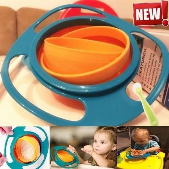 Magic Gyro Bowl Spill Resistant Food Bowl For Kids