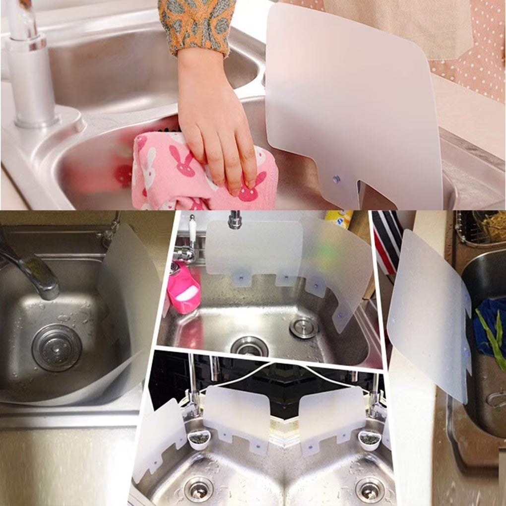 Water Splash Guard Sink Baffle Kitchen Faucet Splash Protector