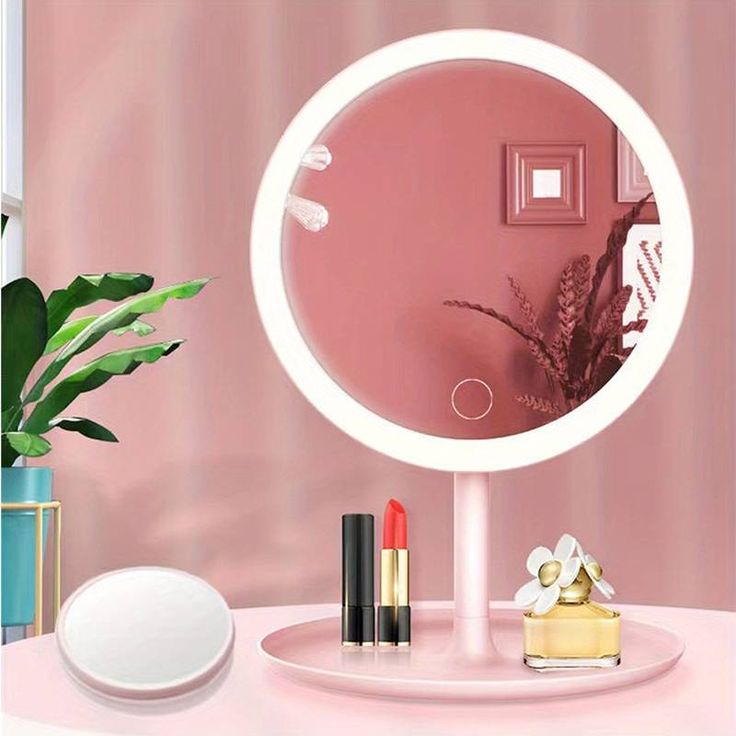 Rechargeable LED Makeup Mirror With Touch Control