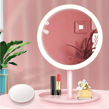 Rechargeable LED Makeup Mirror With Touch Control