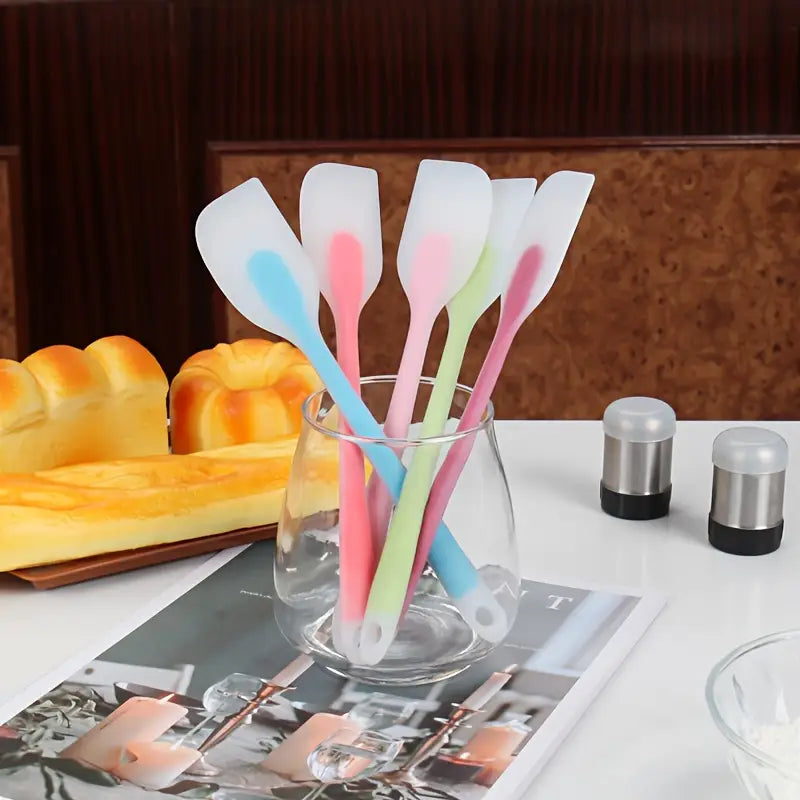 Silicon Rubber Spatula For Baking & Cooking