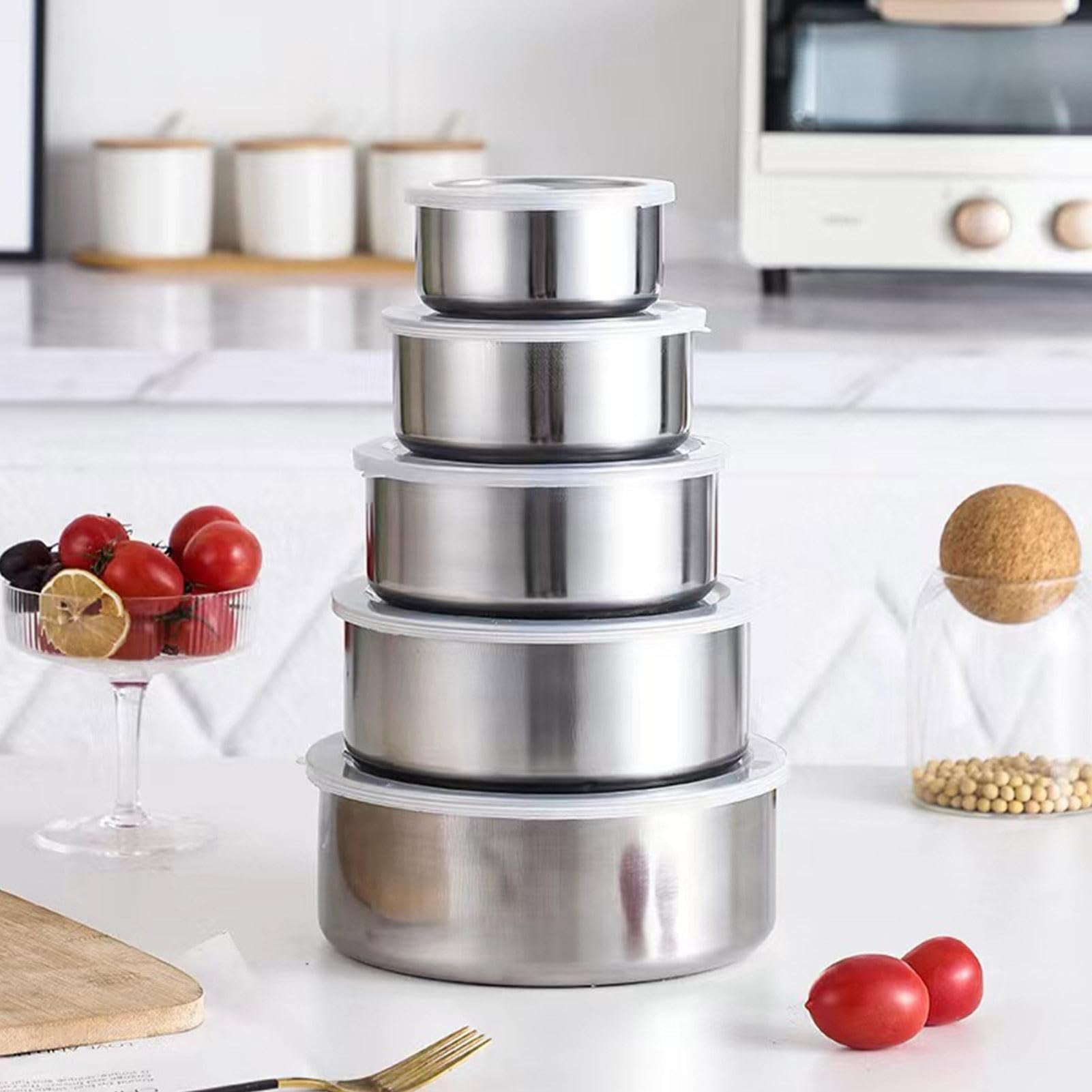 5PCS Premium Bowl Set With Lids