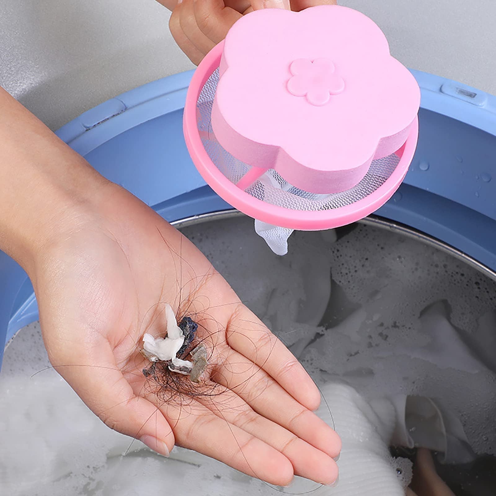 Washing Machine Lint & Pet Hair Catcher Filter Ball