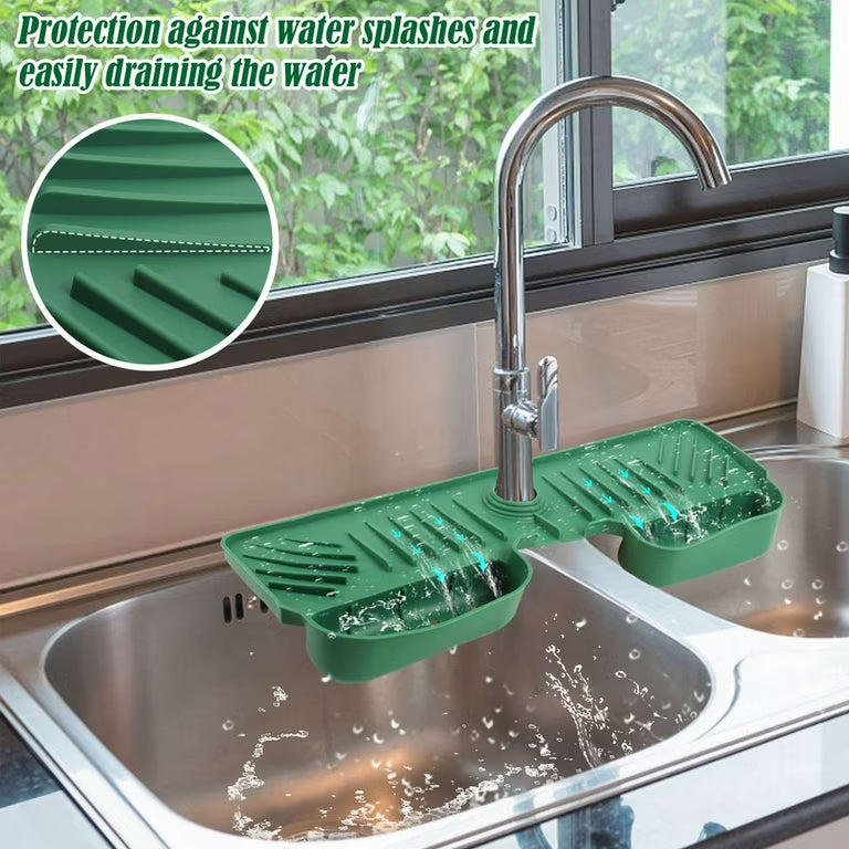 New Silicone Faucet Mat Countertop Protector Mat