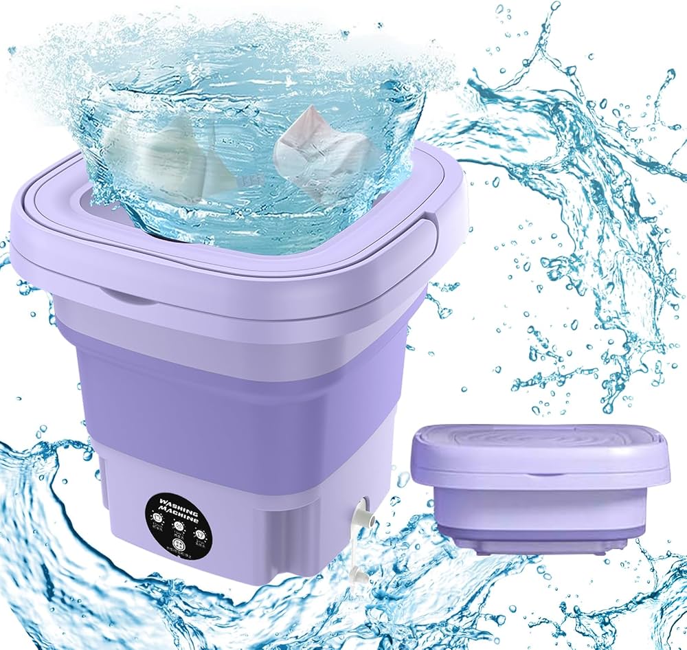 Space Saving 8L Folding Washing Machine