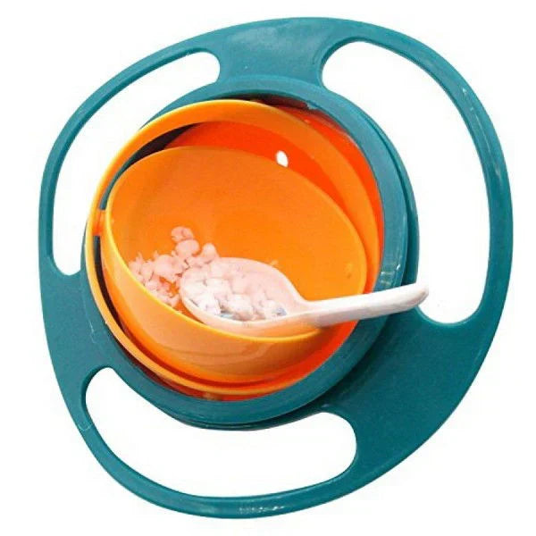 Magic Gyro Bowl Spill Resistant Food Bowl For Kids