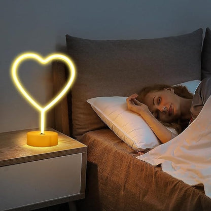 Heart Neon LED Night Lamp