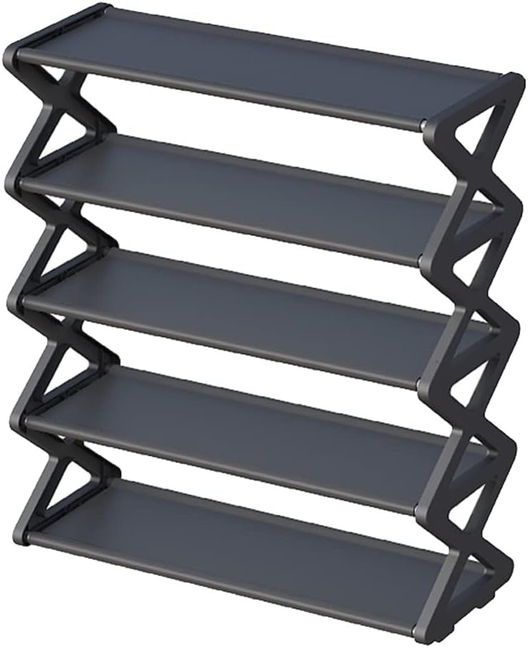 4 Layers Foldable Shoe Organizer Stand