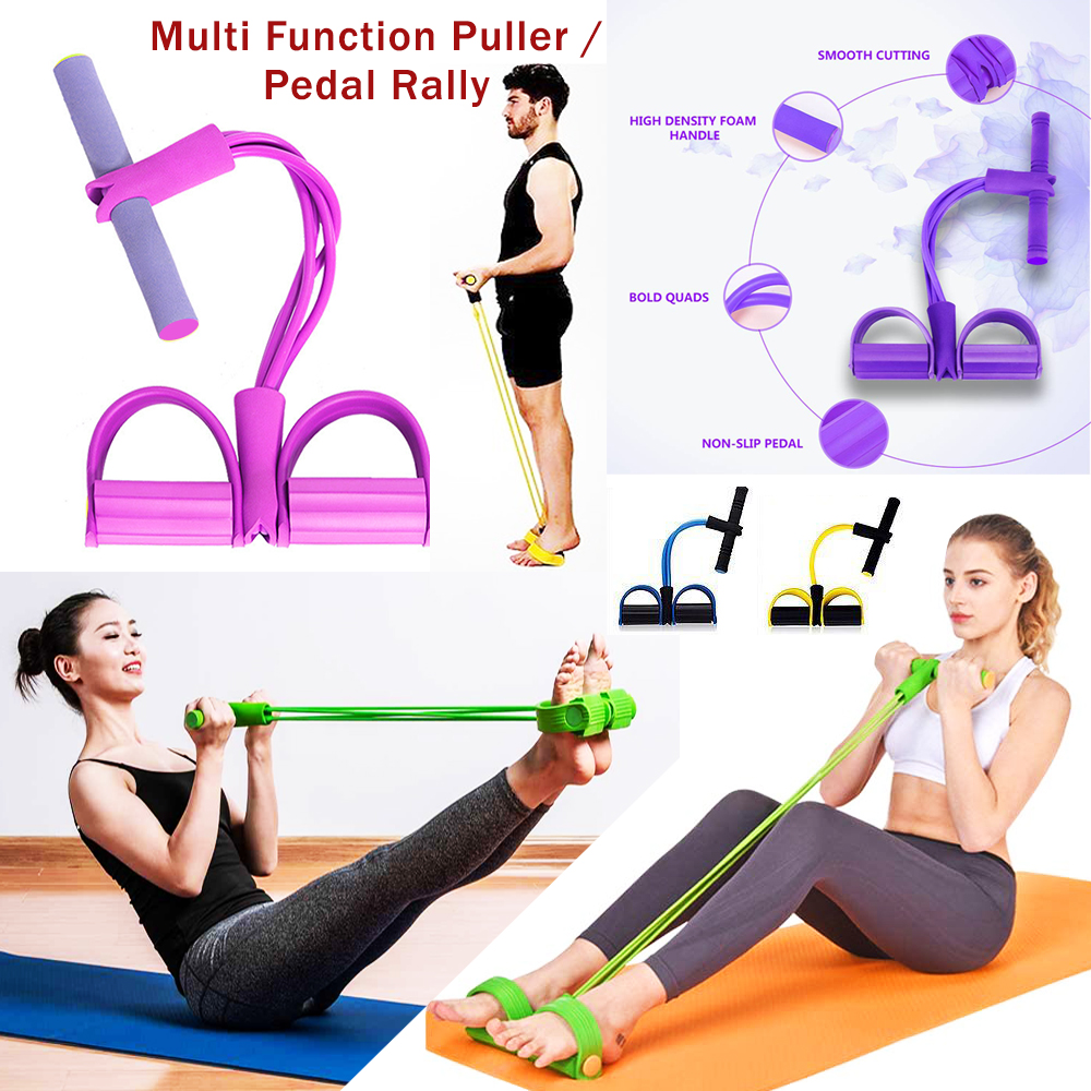 Slimming Body Shaper Tummy Trimmer Resistance Bands Pull-up Action Rower Abdominal Exerciser Fitness Equipments