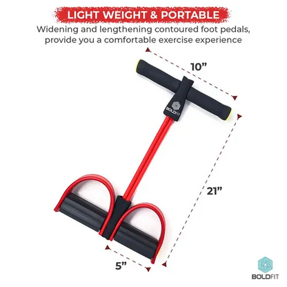 Slimming Body Shaper Tummy Trimmer Resistance Bands Pull-up Action Rower Abdominal Exerciser Fitness Equipments