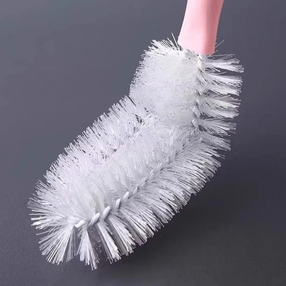 Long Handle Bottle Cleaning Brush With Steel Rod