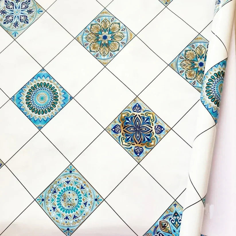 Geometric Marble Design Self Adhesive Sheet (60x200cm)