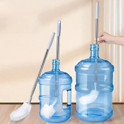 Long Handle Bottle Cleaning Brush With Steel Rod
