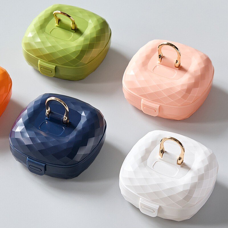 Portable Mini Travel Jewellery Organizer With Mirror